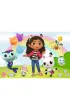 Puzzle 60 el. Super Shape XXL. Weseli Przyjaciele Gabi. Koci Domek Gabi Trefl