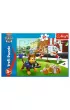 Puzzle 30 el. Pieski w akcji Trefl