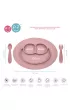 Ezpz Komplet naczy silikonowych Mini Feeding Set pastelowy r