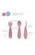Ezpz Komplet naczy silikonowych Mini Feeding Set pastelowy r