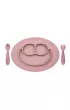 Ezpz Komplet naczy silikonowych Mini Feeding Set pastelowy r