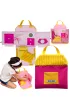 Roter Kafer Domek dla lalek torba przeno�na z�lty