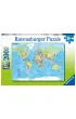 Puzzle 200 el. XXL Mapa �wiata Ravensburger