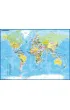 Puzzle 200 el. XXL Mapa �wiata Ravensburger