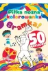 Pi�ka no�na. Kolorowanka