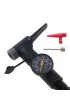 Pompka do roweru z manometrem RALLEX rowerowa r�czna do pi�ki materaca z uchwytem na rower