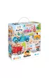 Moto puzzle 40 el. CzuCzu. Auta Bright Junior Media