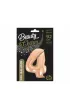 Balon foliowy B&C "Cyfra 4" r�owo-z�ota Godan 92cm