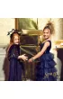 Souza! Peleryna z kapturem i cekinow� narzutk� kostium Bella 8-10 lat