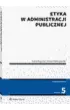 Etyka w administracji publicznej