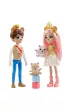 Enchantimals. Kr�lewskie Lalki Braylee & Bannon Bear Nied�wiadki 2-pak GYJ07 Mattel