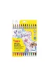 Jovi Flamastry dwustronne Brush 12 szt.