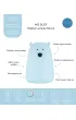 Rabbit&Friends Mi� du�y lampka silikonowa niebieska