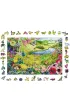 Puzzle drewniane 500 el. Dziki ogr�d Ravensburger