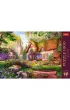 Puzzle 1000 el. Urocza chatka w lesie Trefl
