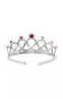 Korona tiara srebrna Emy