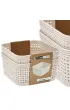 Storage Solutions Koszyki do przechowywania beowe 12x12x6 cm