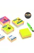 Milan Karteczki samoprzylepne Fluo Mix kostka 76 x 76 mm 400 szt.