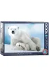 Puzzle 1000 el. Nied�wied� polarny i dziecko Eurographics