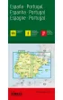 Mapa Hiszpania Portugalia 1:700 000