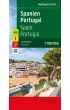 Mapa Hiszpania Portugalia 1:700 000