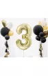 Godan Balon foliowy B&C cyfra 3 szampa�ski 85cm