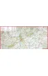 W�gry mapa samochodowa 1:520 000 laminat 2024