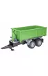 Przyczepa z kontenerem do traktor�w - zielona Bruder