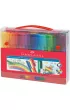 Faber-Castell Flamastry Connector w walizce 60 szt.