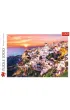 Puzzle 1000 el. Zachd soca nad Santorini Trefl