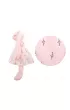 Maskotka pluszowa kr�lik r�owy 35cm