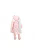 Maskotka pluszowa kr�lik r�owy 35cm