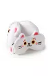 Puckator Pluszowa poduszka podr�na z opask� na oczy "Relaxeazzz" - Lucky Cat