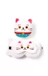 Puckator Pluszowa poduszka podr�na z opask� na oczy "Relaxeazzz" - Lucky Cat
