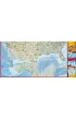 Usa laminowana mapa samochodowo-turystyczna 1:4 750 000