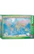 Puzzle 1000 el. Mapa �wiata Eurographics