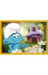 Puzzle 4w1 - �ycie w Wiosce Smerf�w (35+48+54+70 el.) Trefl
