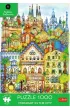 Puzzle 1000 el. O p�nocy w Barcelonie Trefl