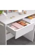 Songmics Toaletka z tr�jdzielnym lustrem 100 cm