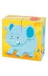Puzzle Klocki uk�adanki - Dzikie zwierz�ta Goki
