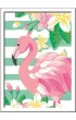 Malowanie po numerach CreArt - R�owy flaming Ravensburger