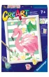 Malowanie po numerach CreArt - R�owy flaming Ravensburger