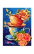 Ideyka Malowanie po numerach - Tajemnica Herbaty z glink� 30x40cm