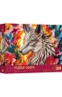 Puzzle z efektem 3D 1000 el. Paper Art: Wilk Trefl