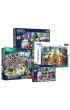 Paczka od Miko�aja: Zestaw Magiczne Sztuczki, Spy Guy. Rodzina Treflik�w, Puzzle 100 el. �wi�ta Rodziny Treflik�w, Puzzle 100 el. Zimowe Trefliki