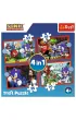 Puzzle 4w1 - Przygody Sonica (35+48+54+70 el.) Trefl