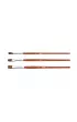 Milan P�dzle p�askie z w�osia koziego serii 121, nr 6, 8, 10 3 szt.
