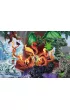 Puzzle 200 el. Straszne stworzenia + figurka Schmidt
