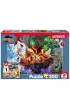 Puzzle 200 el. Straszne stworzenia + figurka Schmidt