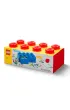 Szuflada klocek LEGO Brick 8 Czerwona